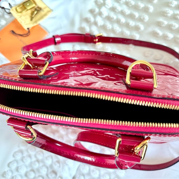 Authentic Louis Vuitton Monogram Vernis Alma Satchel - Picture 11 of 16